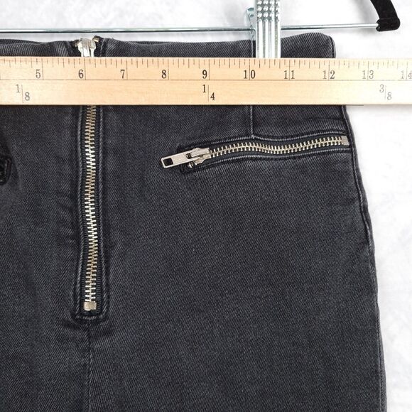 REFORMATION Jeans Womens 24 Black High Waist Skinny Stretch Niki Jean 24x29 - Picture 8 of 16